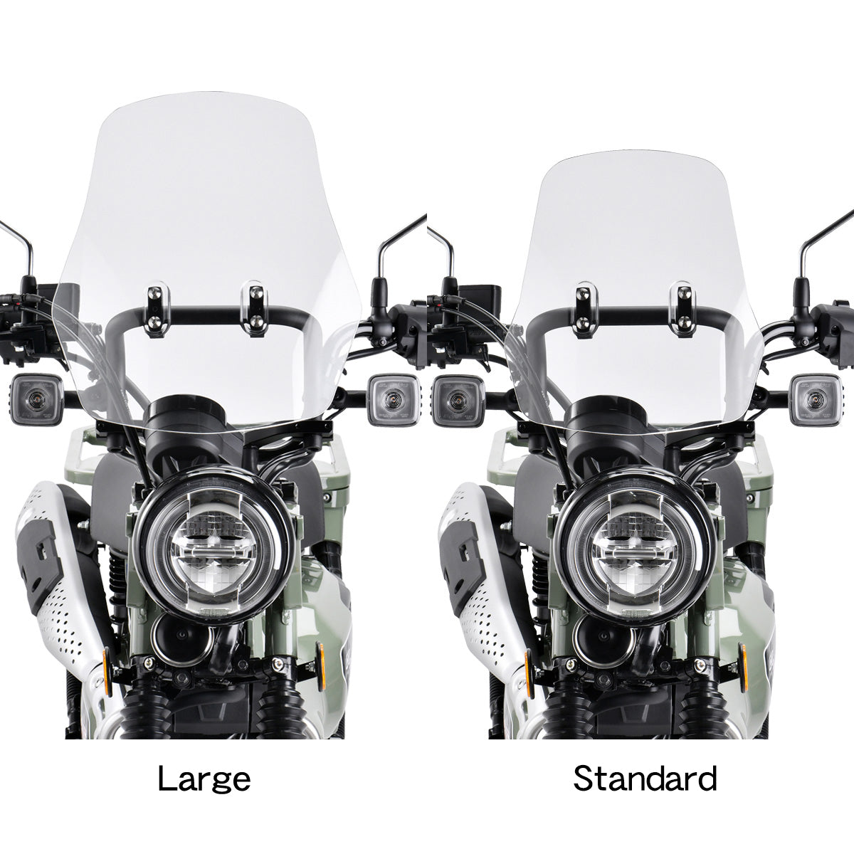 DRCZeta - Large Screen for Adventure Windshield