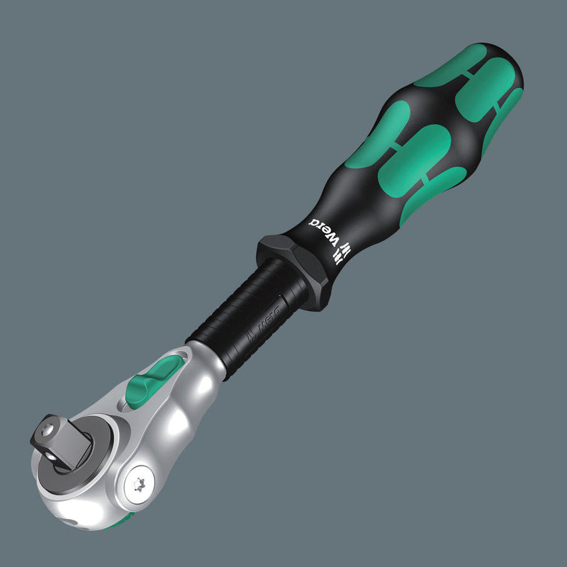 Wera Tools - 8100 SA 2 Zyklop Speed Ratchet Set, 1/4" drive, metric