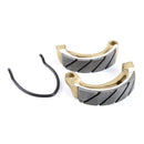 EBC - "G" Grooved Brake Shoes for Polaris, Arctic Cat, Kawasaki & Honda (338G)