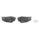 Touratech - Spoiler Set Black for Original BMW Handguards - BMW R1250GS /GSA, R1200GS 13-19 /GSA 14-19, F850GS /GSA, F750GS, F800GSA