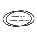 Touratech - Replacement Silicon Rings for iBracket Black