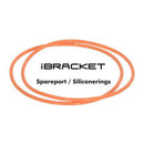 Touratech - Replacement Silicon Rings for iBracket Orange