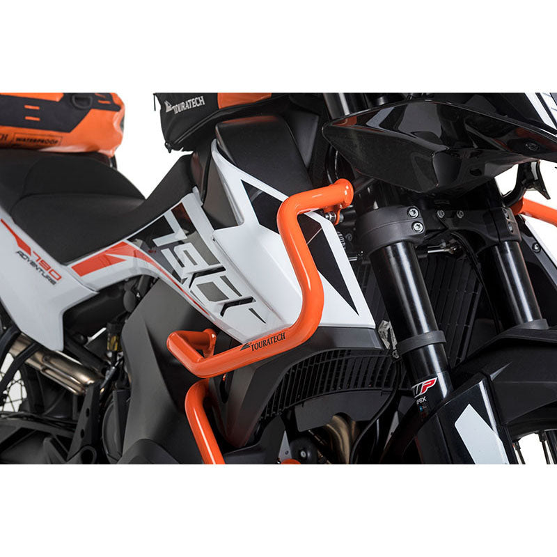 Touratech - Fairing Crash Bars Orange - KTM Adventure 790 /R, 890 /R