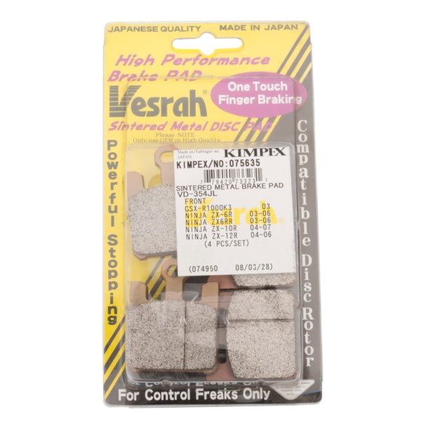 Vesrah - Brake Pad (VD-354JL)