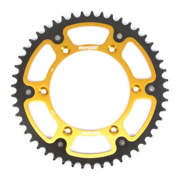 Supersprox-SPROCKET 49 Rear Yamaha GLD SUPERSPROX RST-245-49-GLD