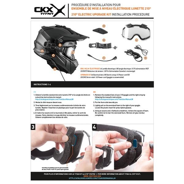 electric goggles lenses CKX