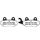 EBC - V-Pad Brake Pad - Front (FA214/2V)