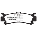 EBC - SXR Brake Pad (SXR701HH)