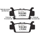 EBC - SXR Brake Pad (SXR704HH)