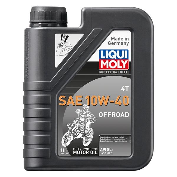 LiquiMoly - 4T SAE 10W40 MX Off Road Synthetic Engine Oil