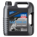 LiquiMoly - 4T SAE Basic Street Mineral Engine Oil - 10W40