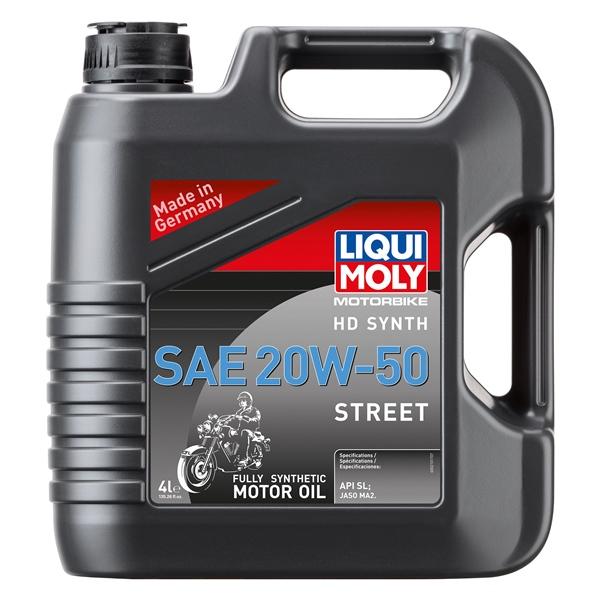 LiquiMoly - SAE 20W50 Heavy Duty Street Synthetic Engine Oil