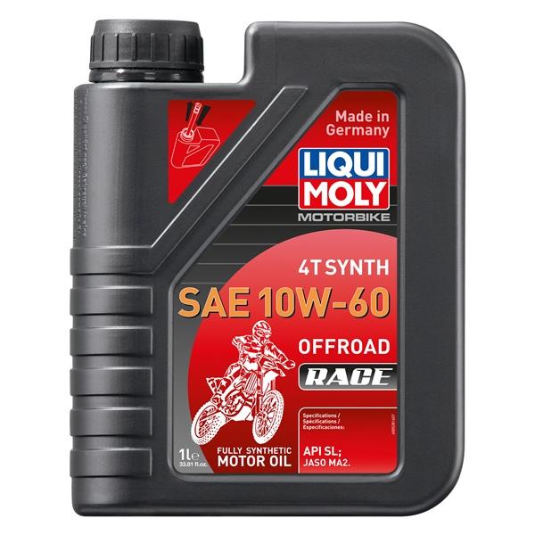 LiquiMoly - 4T SAE 10w50/10w60 MX/Off-Road Race Synthetic Engine Oil