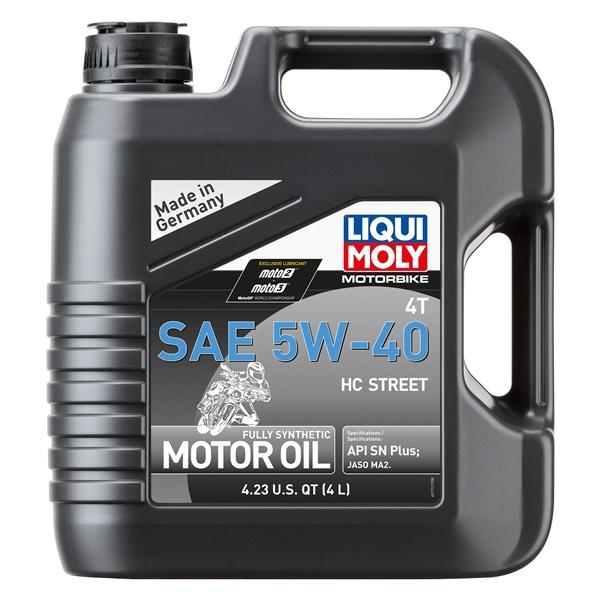LiquiMoly - 4T SAE 5w40 HC Synthetic Street Engine Oil