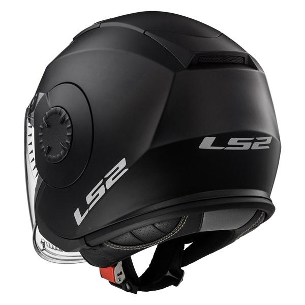 LS2 Verso Helmet Matte Black L LS2 Verso Helmet Matte Black L
