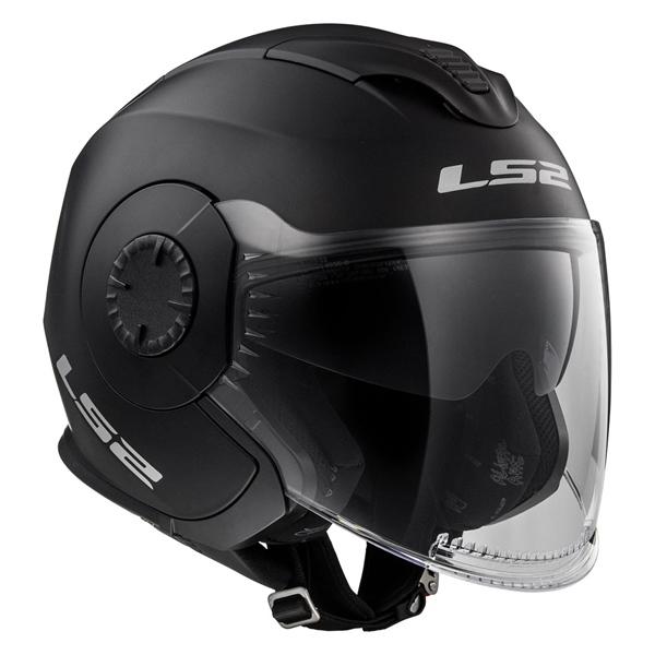 LS2 Verso Helmet Matte Black L