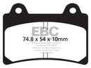 EBC - V-Pad Brake Pad - Front (FA123V)