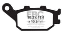 EBC - V-Pad Brake Pad - Rear (FA174V)