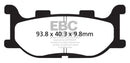EBC - V-Pad Brake Pad - Front (FA199V)