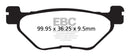 EBC - V-Pad Brake Pad - Rear (FA319/2V)