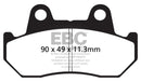 EBC - V-Pad Brake Pad - Front/Rear (FA69/3V)