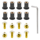 Oxford - Windshield/Screen Anondized Screw Sets