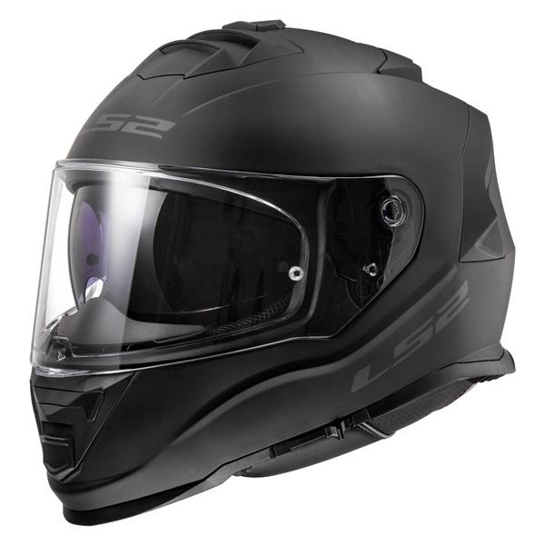 2011 ls 2 motorcycle helmet ecer22 05 LS2 - Assault Solid Full-Face Helmet Matte Black