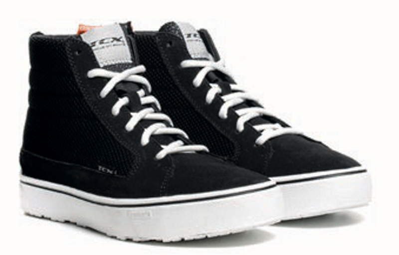 TCX Street 3 Lady WP - Chaussures Moto Femme Imperméables Cuir Avec Protections D3O