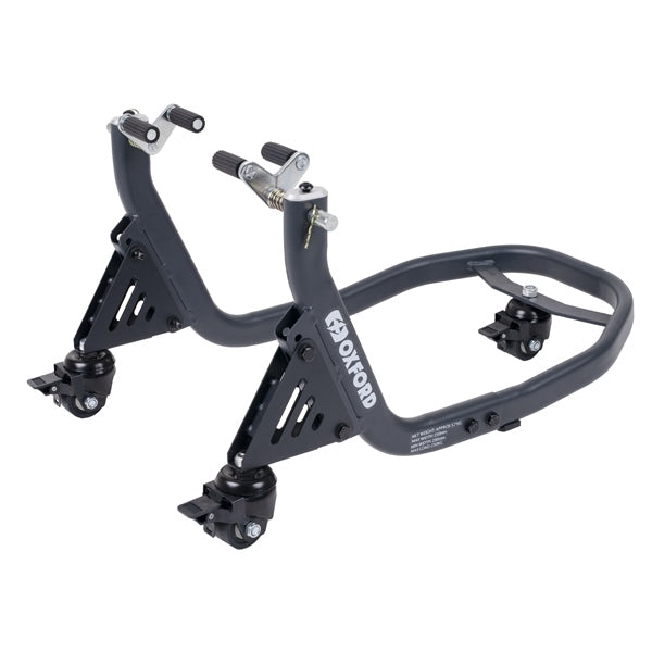 Oxford ZERO-G Motorcycle Rear Dolly Stand - Paddock Stand For Street & Off-Road Bikes