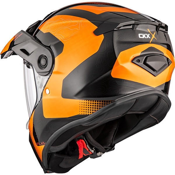 atlas motorcycle helmets for sale CKX Atlas Motorcycle Helmet Solid Matte Carbon Unisex-Adult Small