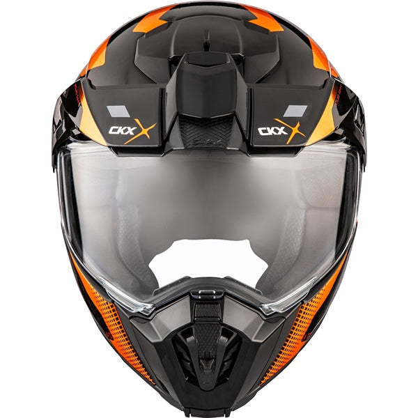 atlas sport motorcycle helmet CKX Atlas Motorcycle Helmet Solid Matte Carbon Unisex-Adult Small