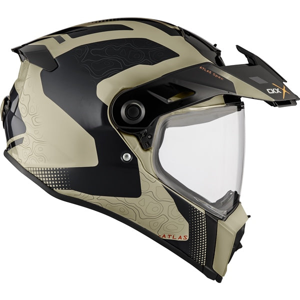 ckx scorpion helmet CKX Atlas Motorcycle Helmet Solid Matte Carbon Unisex-Adult Small