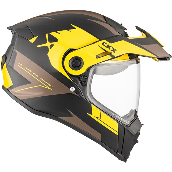 CKX Atlas Motorcycle Helmet Solid Matte Carbon Unisex-Adult Small