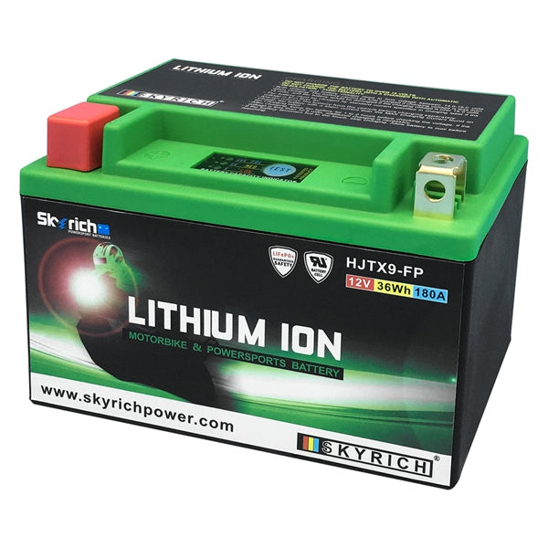 Batterie SKYRICH Lithium Li-Ion 12V 30AH AGM = 9Ah Lithium - 1,9kg
