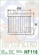 HiFlo - HF116 Oil Filter