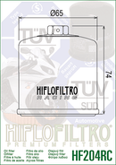 HiFlo - HF204RC Racing Oil Filter for Honda, Kawasaki, Triumph, Yamaha & Arctic Cat