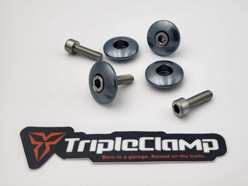 TripleClamp Moto - High Fender Hardware with Stainless Steel Bolts