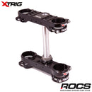 Xtrig - ROCS Tech (Black) KTM SX50 2021 Husqvarna TC50 21 Gas Gas MC50 21 (Mini Models) (22mm offset)