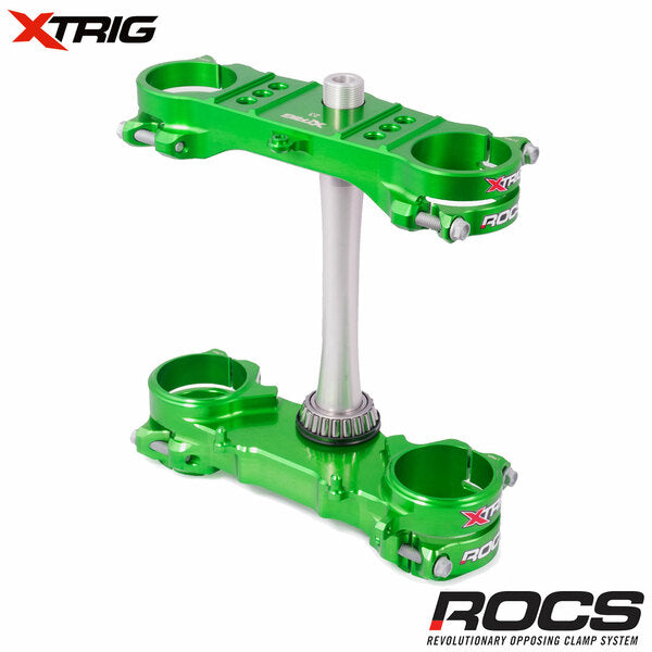 Xtrig - ROCS Tech (Green) Kawasaki KXF250 13-20 KXF450 13-18 (OS 23mm)