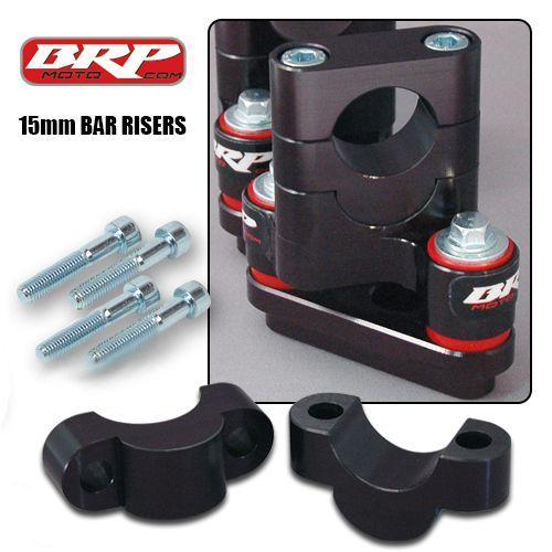 BRP - 15mm Handle Bar Risers for rubber mount kits