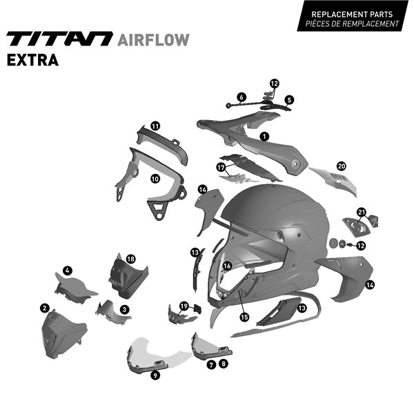 CKX-HELM TITAN AF DL EXTRA OR 3XL CKX 514327