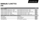 CKX - Isolated Electric 210° Goggles for Trail