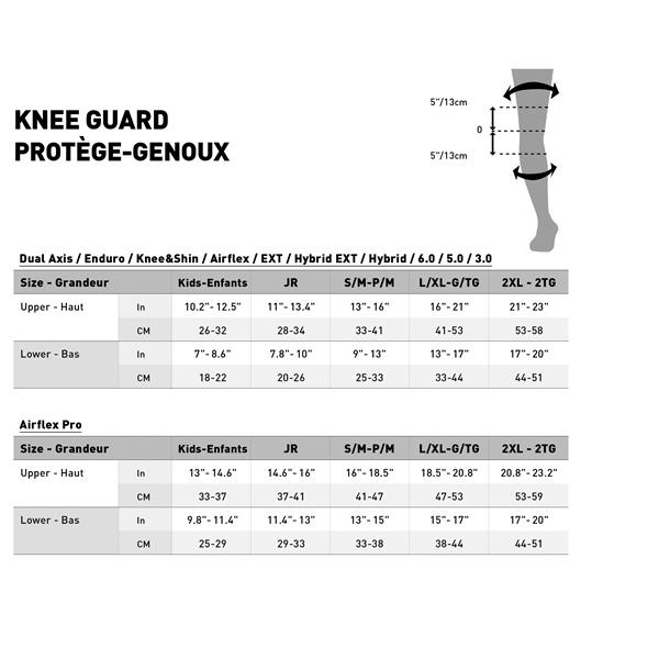 Leatt -  Junior 3DF Hybrid Ext Knee & Shin Guards