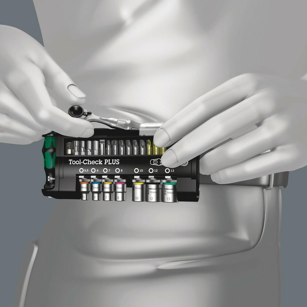 メンテナンス Wera Tool-Check PLUS Wera Tools - Tool-Check Plus Bits Assortment With Ratchet + Sockets -