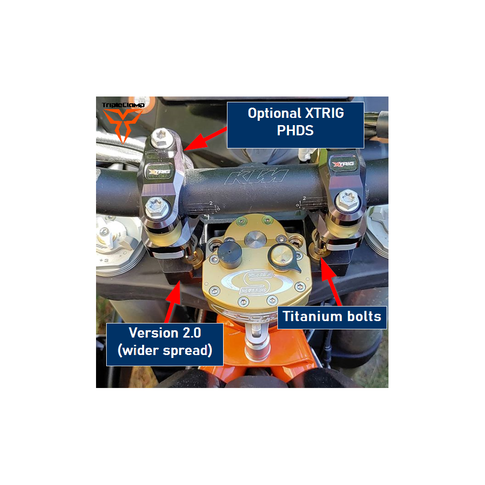 Steering Damper for KTM 790/890 Adventure and Husqvarna Norden 901