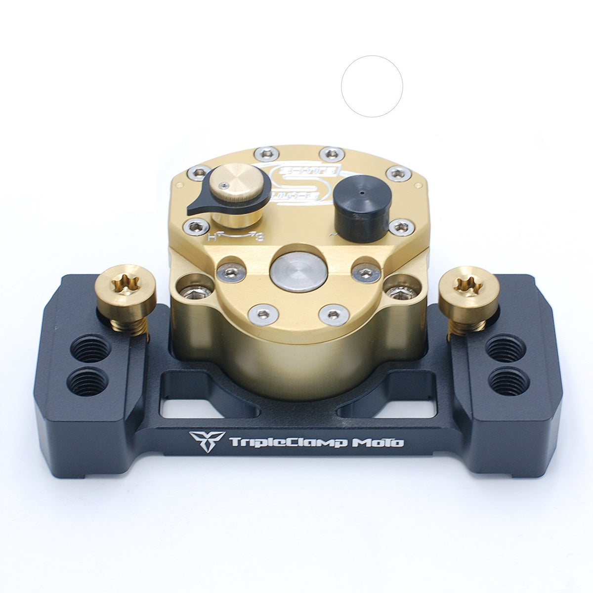 TripleClamp Moto v2.0 Scotts damper mount with wider grips for XTRIG P
