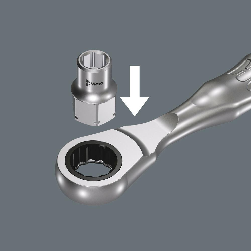 Wera Tools - Kraftform Kompakt Zyklop Mini 2 Zyklop Mini Ratchet Set 2