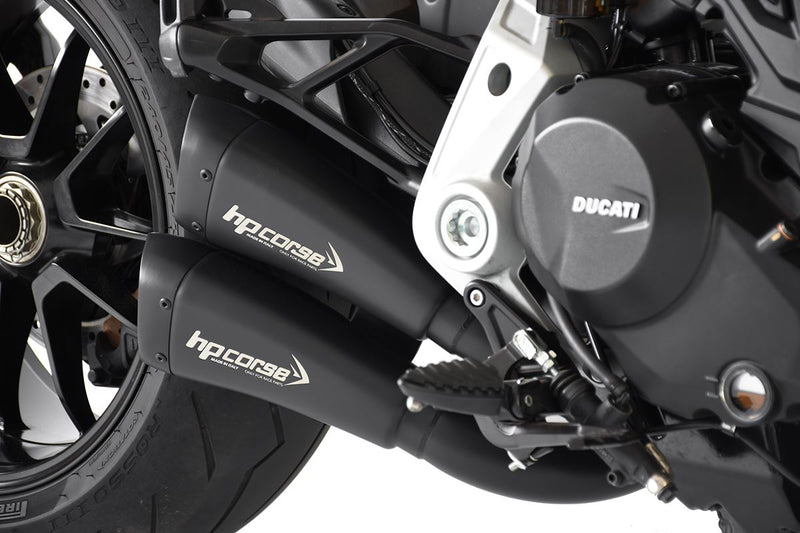 HPCorse - Hydroform Short muffler for Ducati Diavel 1260 for race use only
