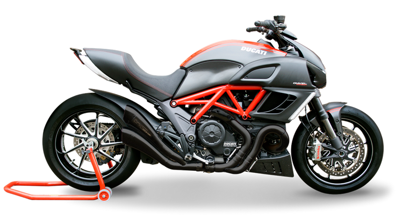 HPCorse - Hydroform muffler for Ducati Diavel, 2011 - 2016