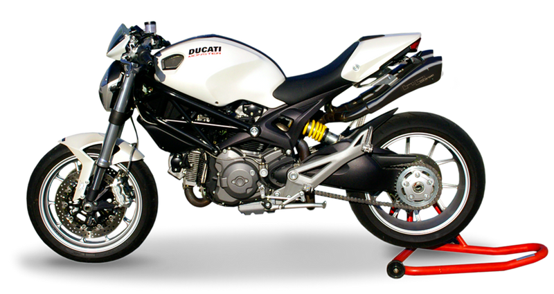 HPCorse - Hydroform muffler for Ducati Monster 1100 (2010-2014), 769 (2010-2014), 696 (2008-2014)